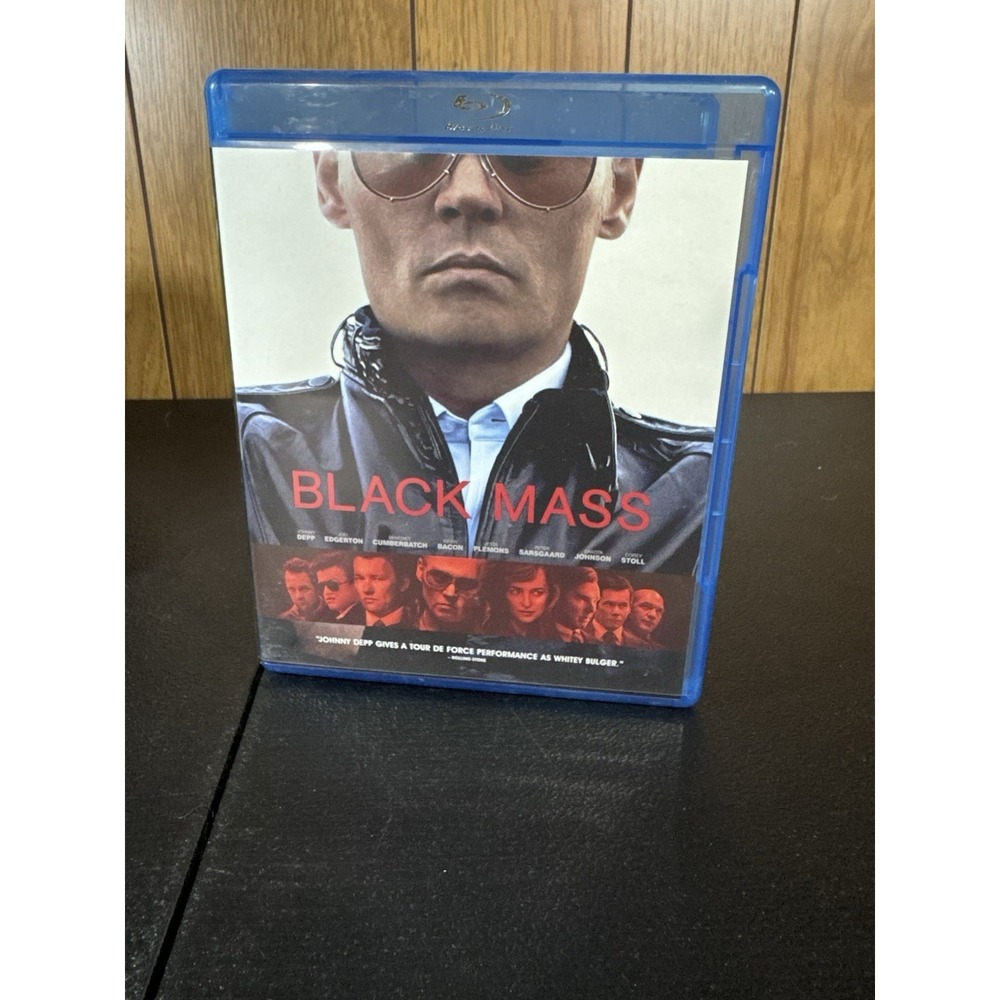 Black Mass (Blu-ray, 2016) - Johnny Depp - Joel Edgerton - Dakota Johnson